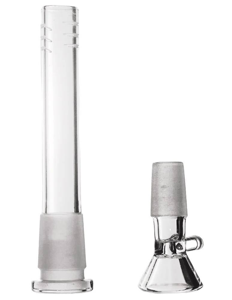 10" Golden Rings Pretty Beaker Water Pipe - Image 2