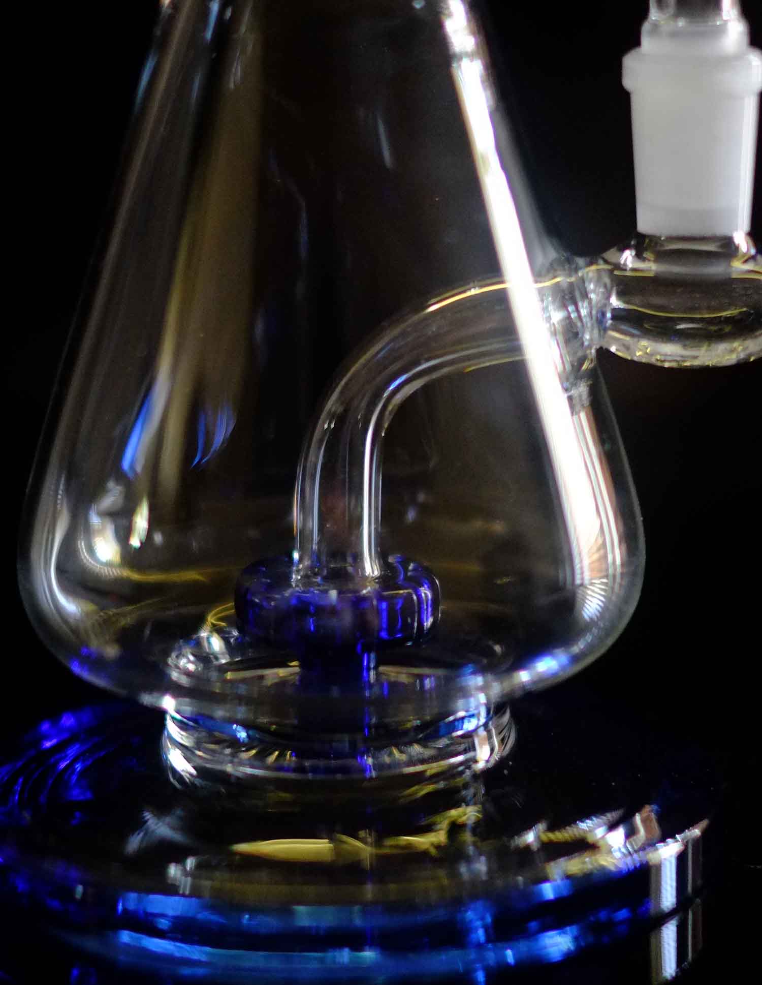 11" Glass Beaker Water Bong - Image 2