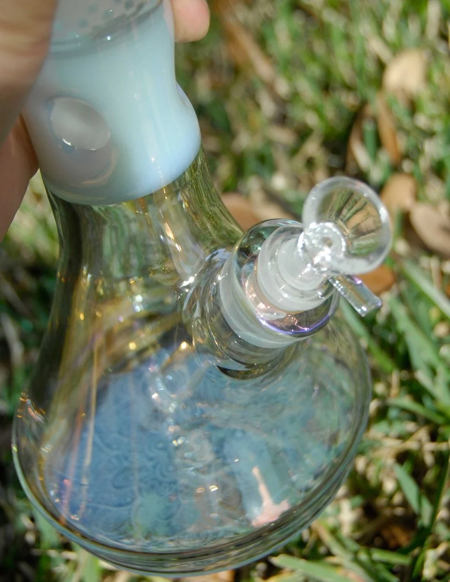 12" 7 mm  Thick Glass Beaker Glass Bong - Image 4