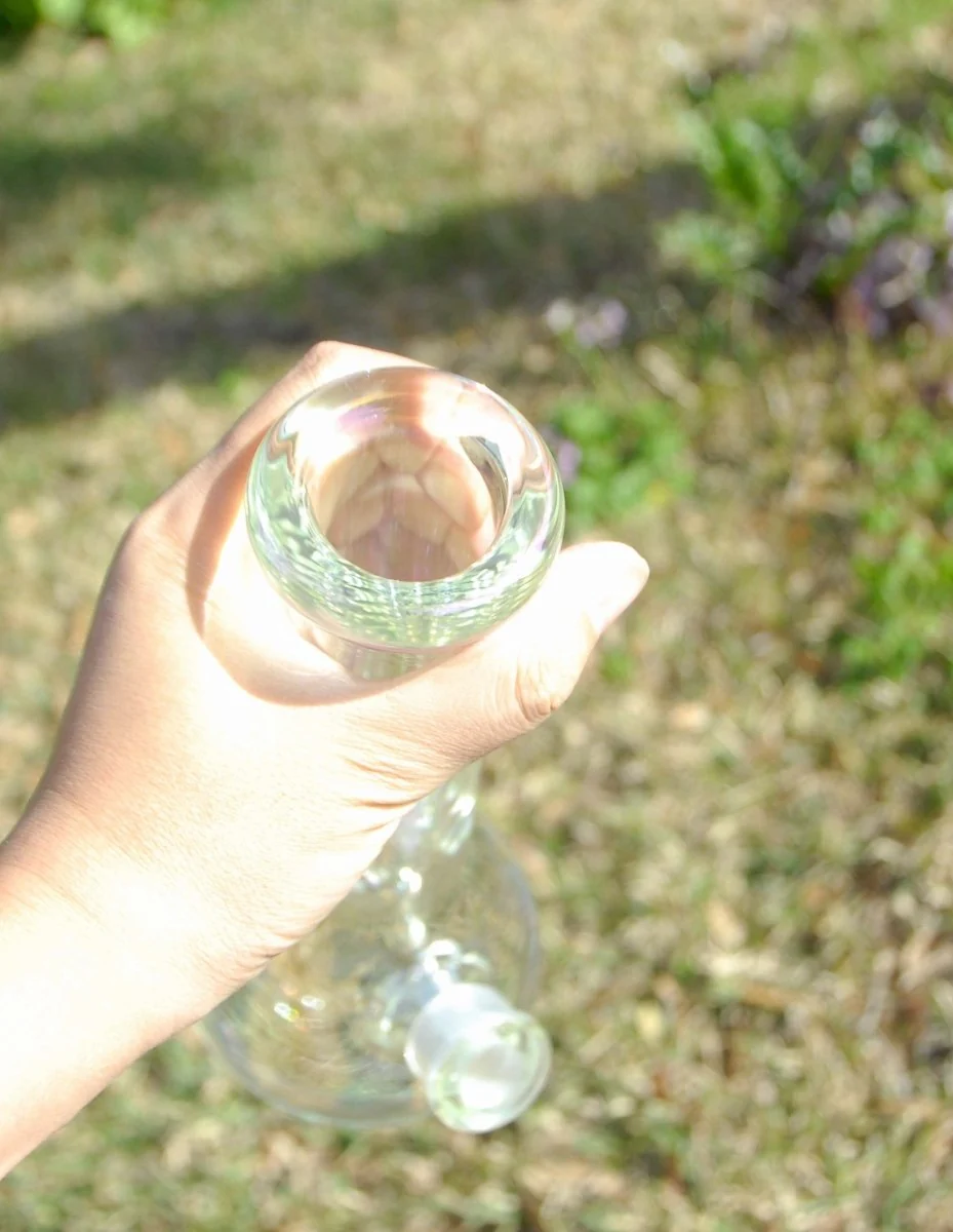 12" 9mm Super Heavy Duty Glass Beaker Bongs with Ice Pinch - Image 5