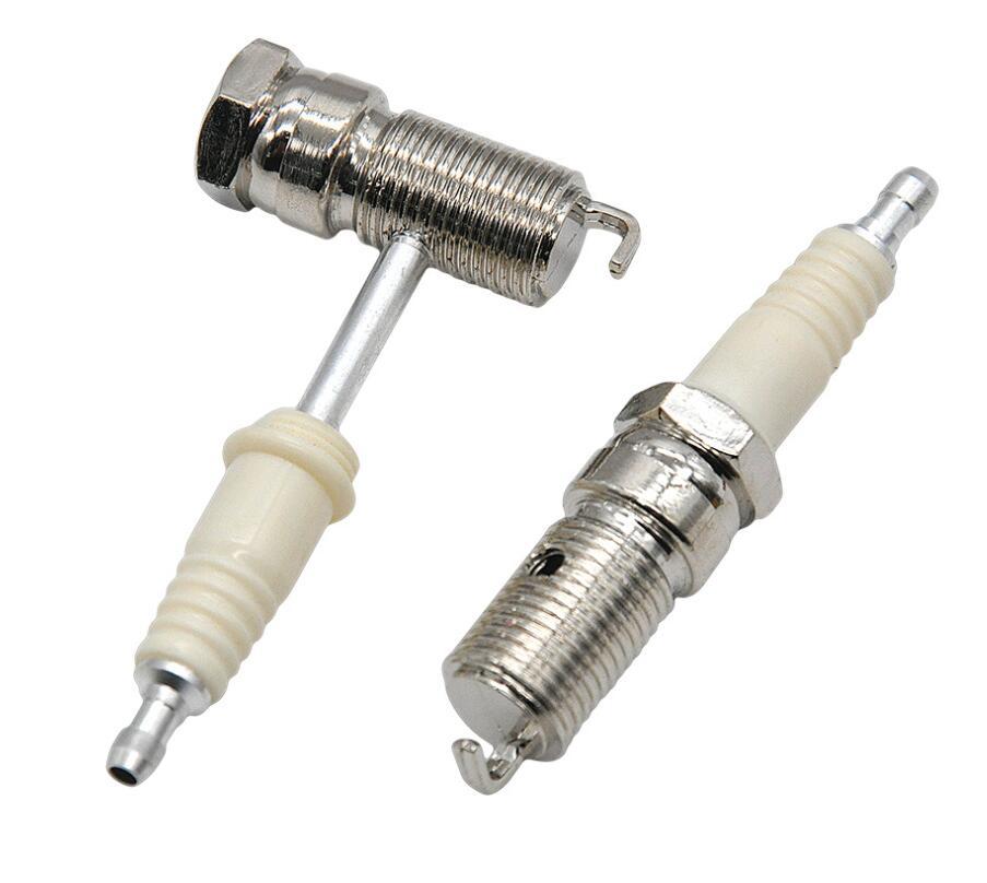 2.5" Spark Plug Metal Pipe Sneak A Toke