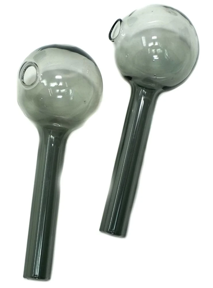 4" 40mm Bowl Glass Oil Burner Pipe , Set of 2