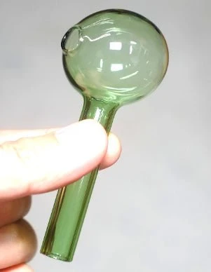 4" 40mm Bowl Glass Oil Burner Pipe , Set of 2 - Image 2