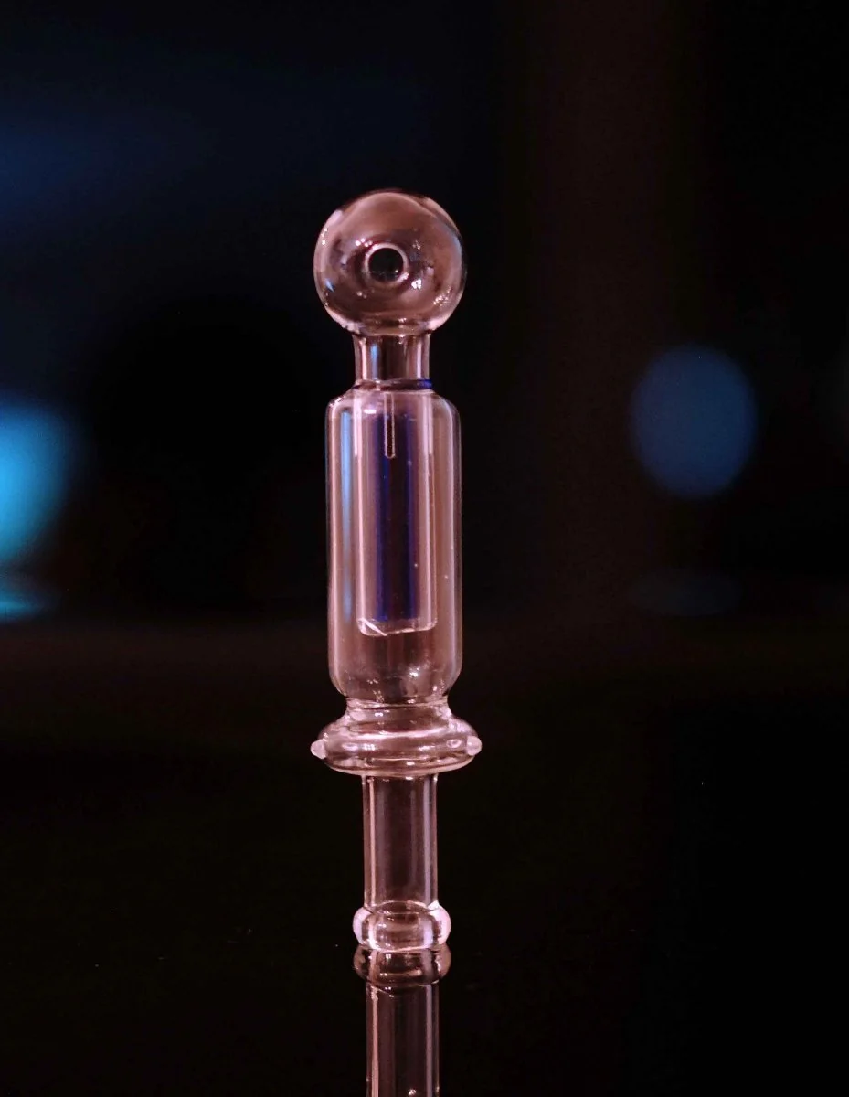 4" glass oil burner pipe with inline filter Bulk Discounts - Image 4