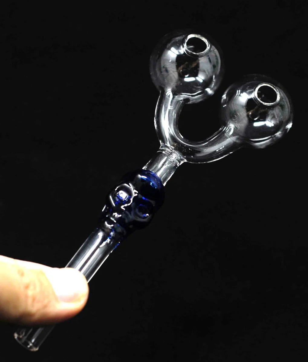 5" Glass Slingshot SKull Oil burner - Image 2