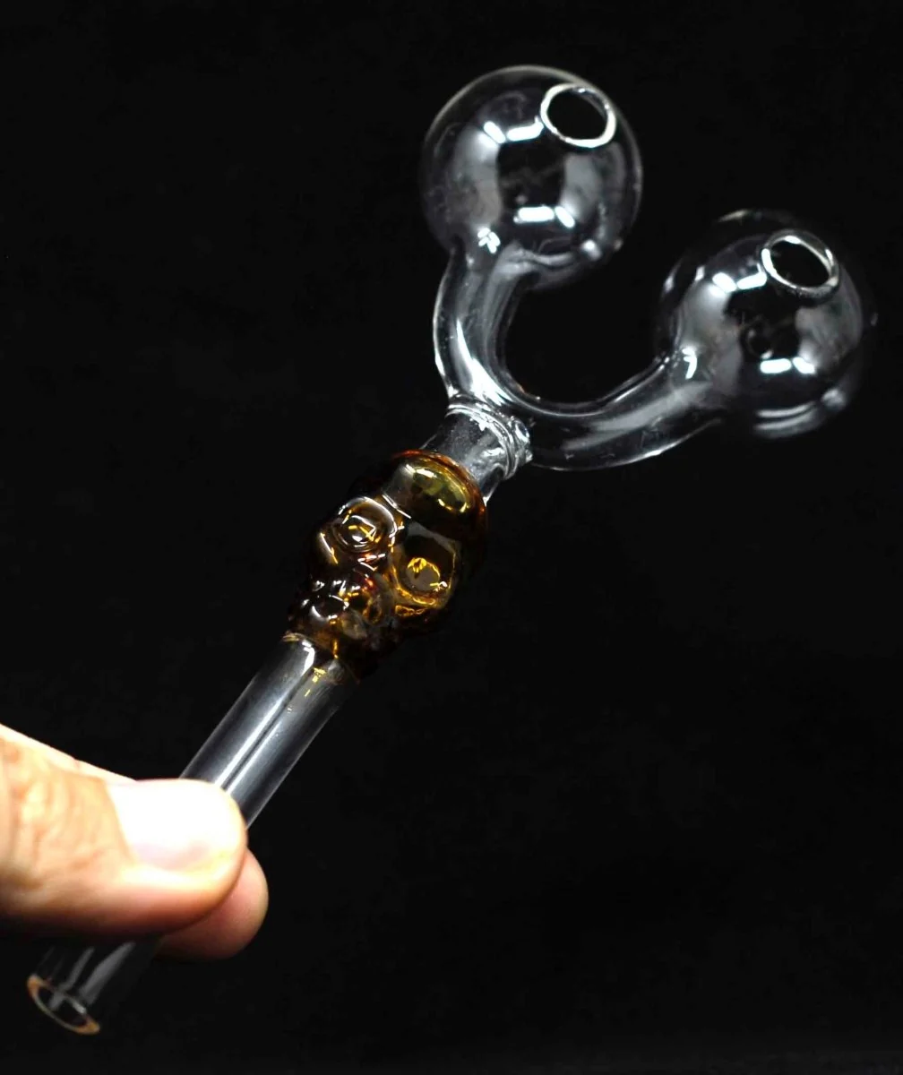 5" Glass Slingshot SKull Oil burner - Image 3