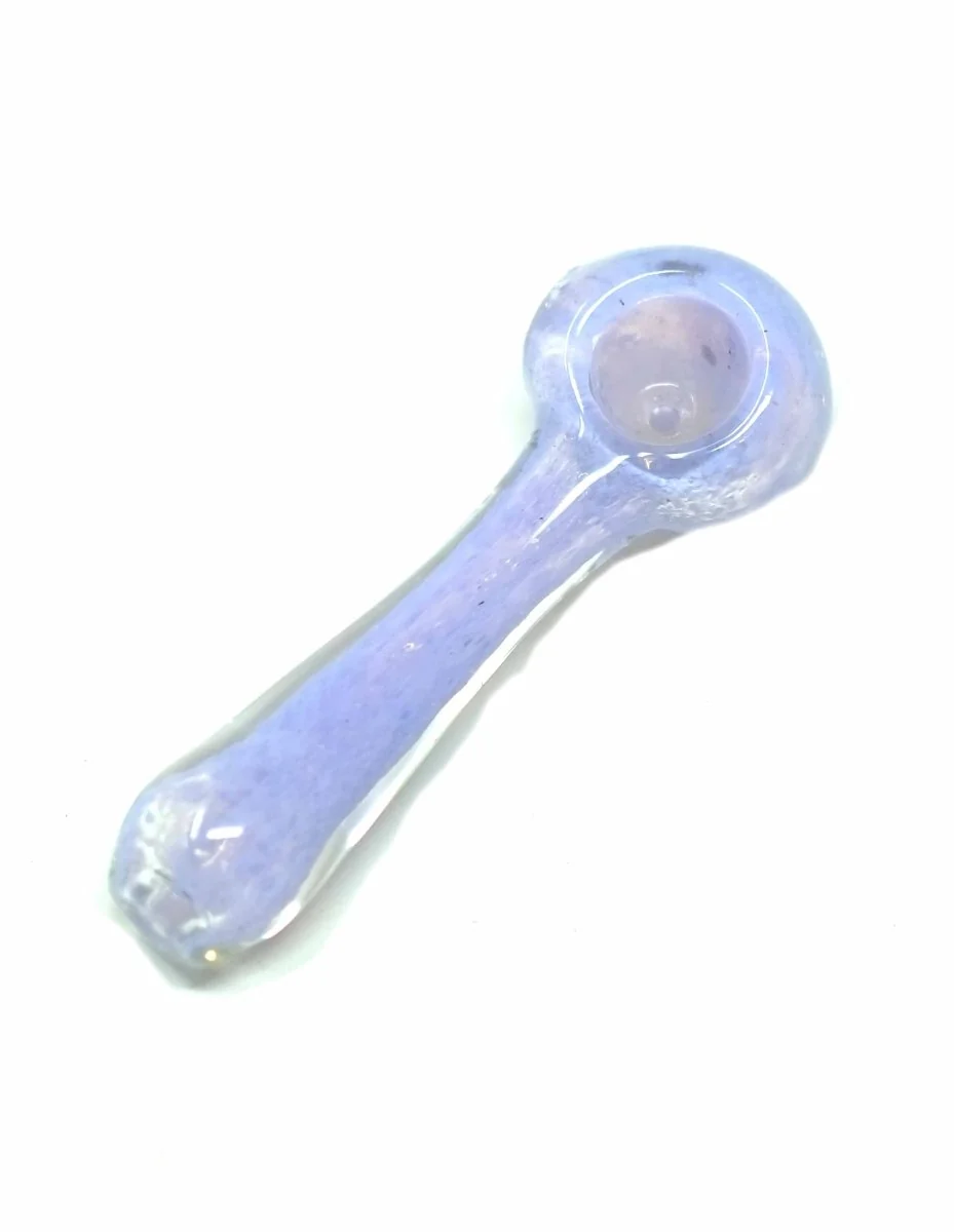 4" Glass Spoon hand Pipe - Image 3