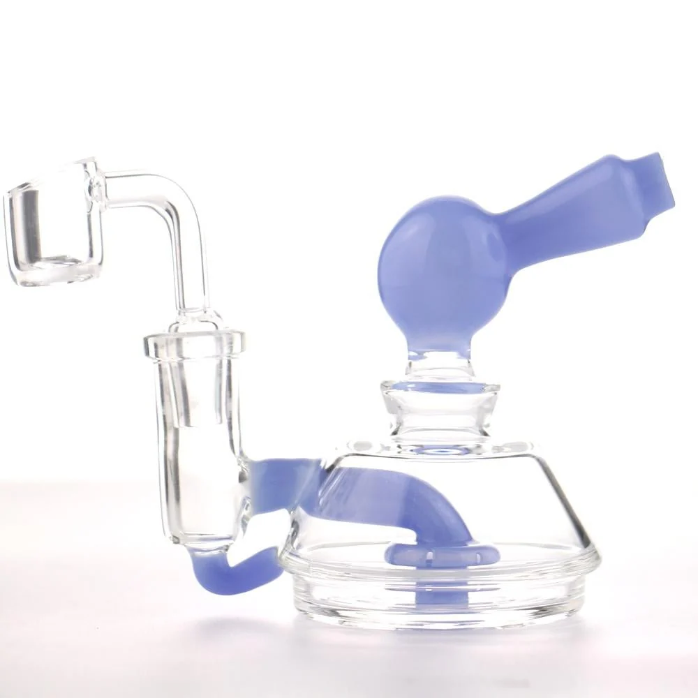 4" Mini Glass Water Pipe Dabbing Rig - Image 2