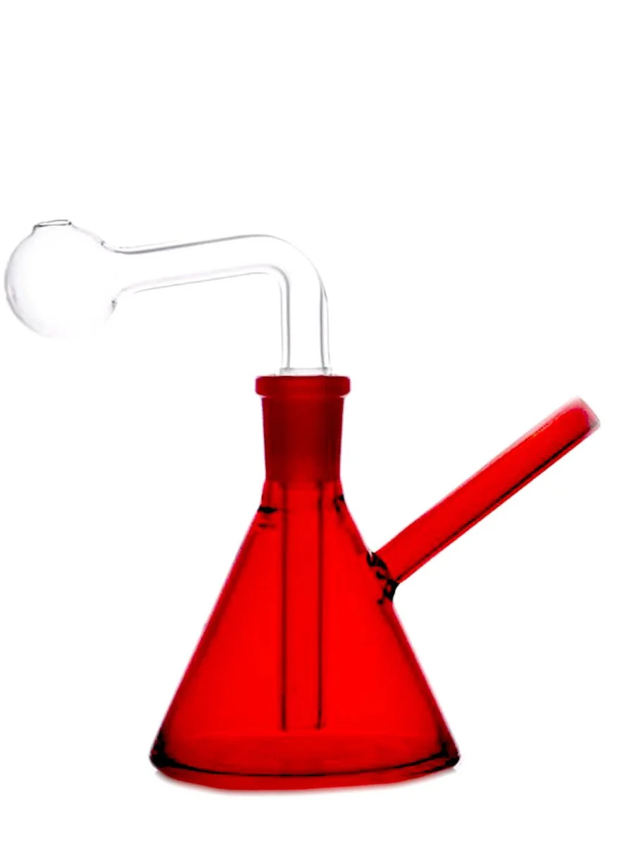 5" Beaker Mini Glass Oil Burner Water Pipe