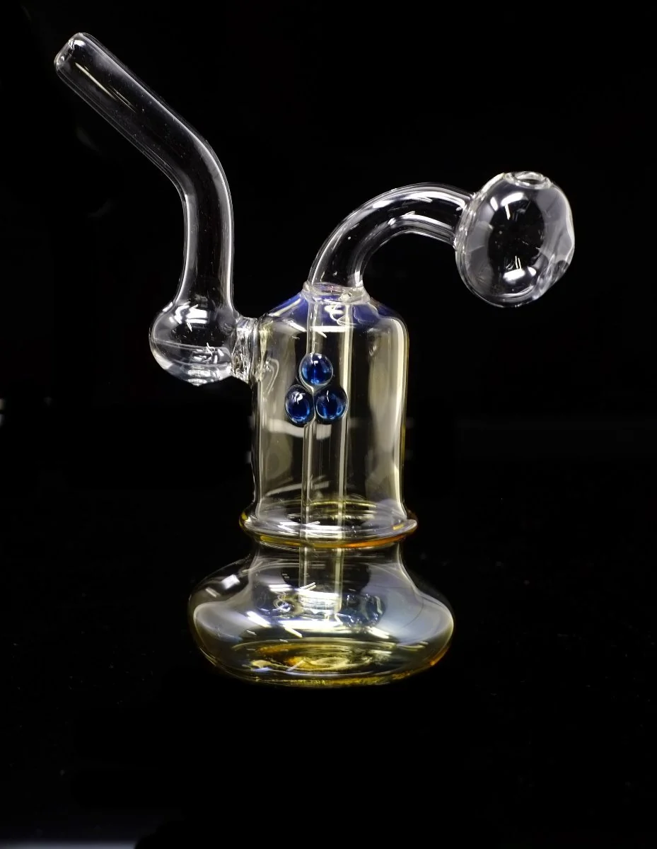 5" Glass Oil Burner Bubbler Pipe - Image 2