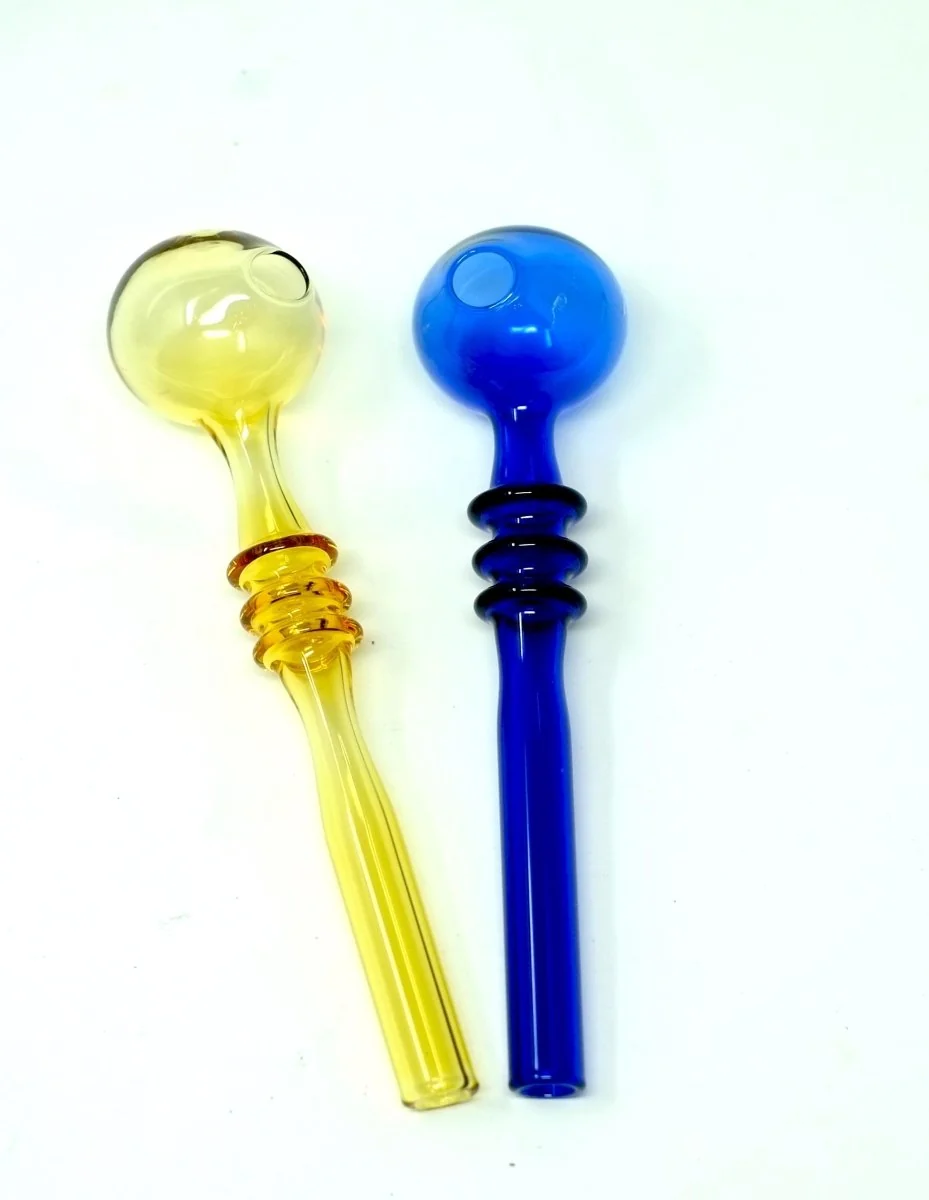 5" Glass Oil Burner Pipe set of 2