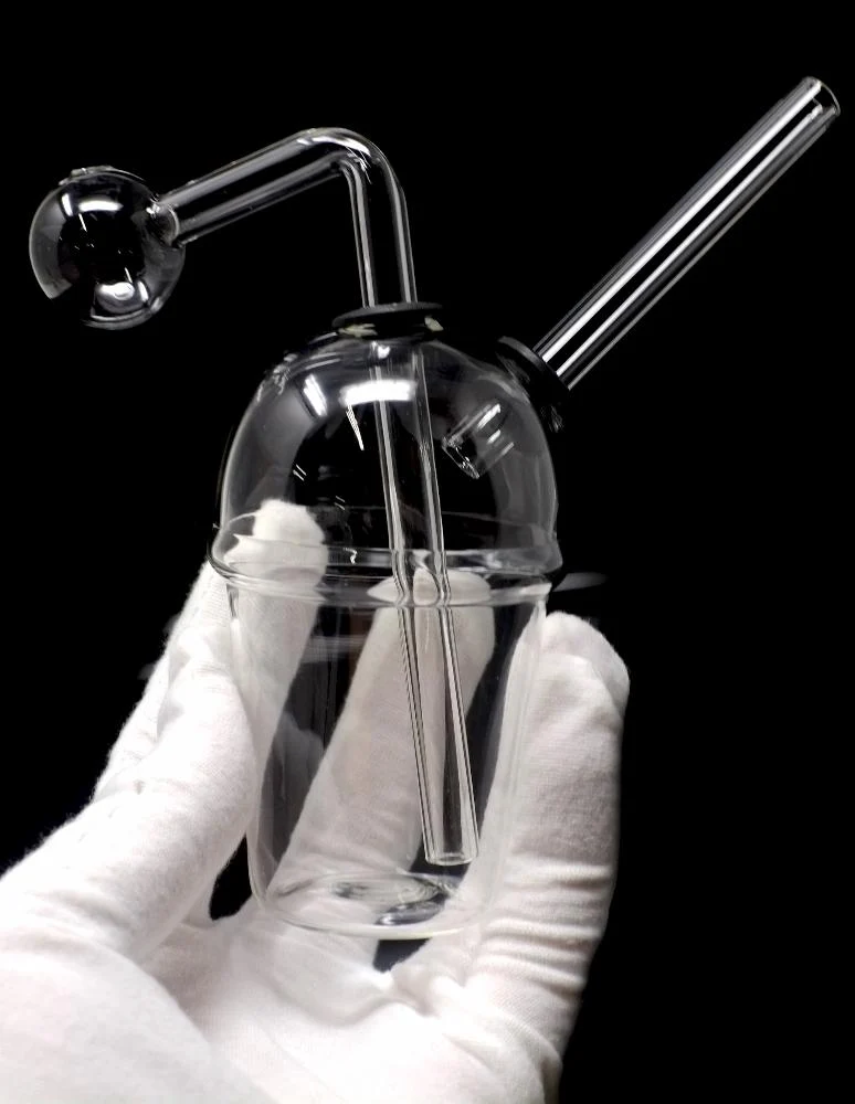 5" Ice cream Cup Glass Oil burner Bubbler pipe - Image 2