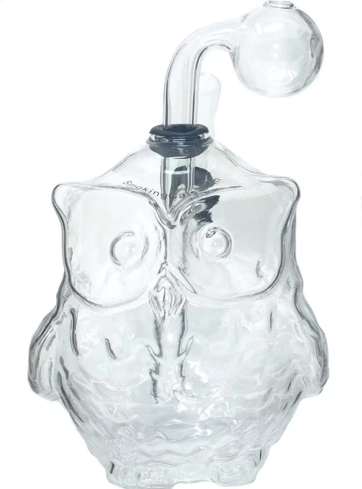 5" Owl Glass Oil Burner Pipe