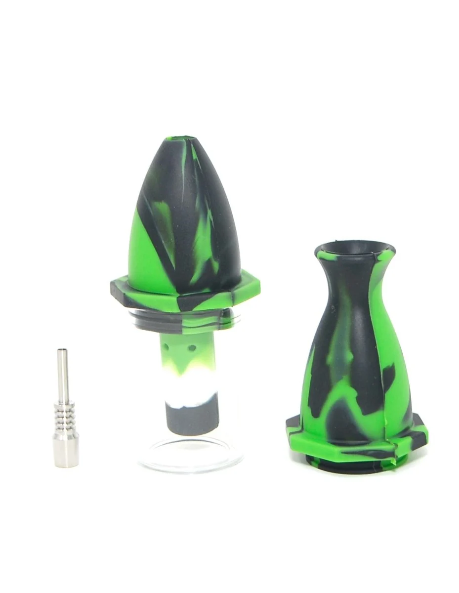 6.5" Silicone Missiles Shape Nectar Collector - Image 3