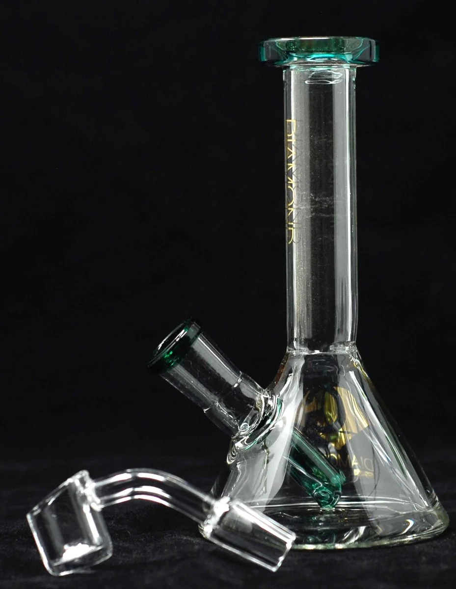 6" Clear Glass Water Pipe Rig