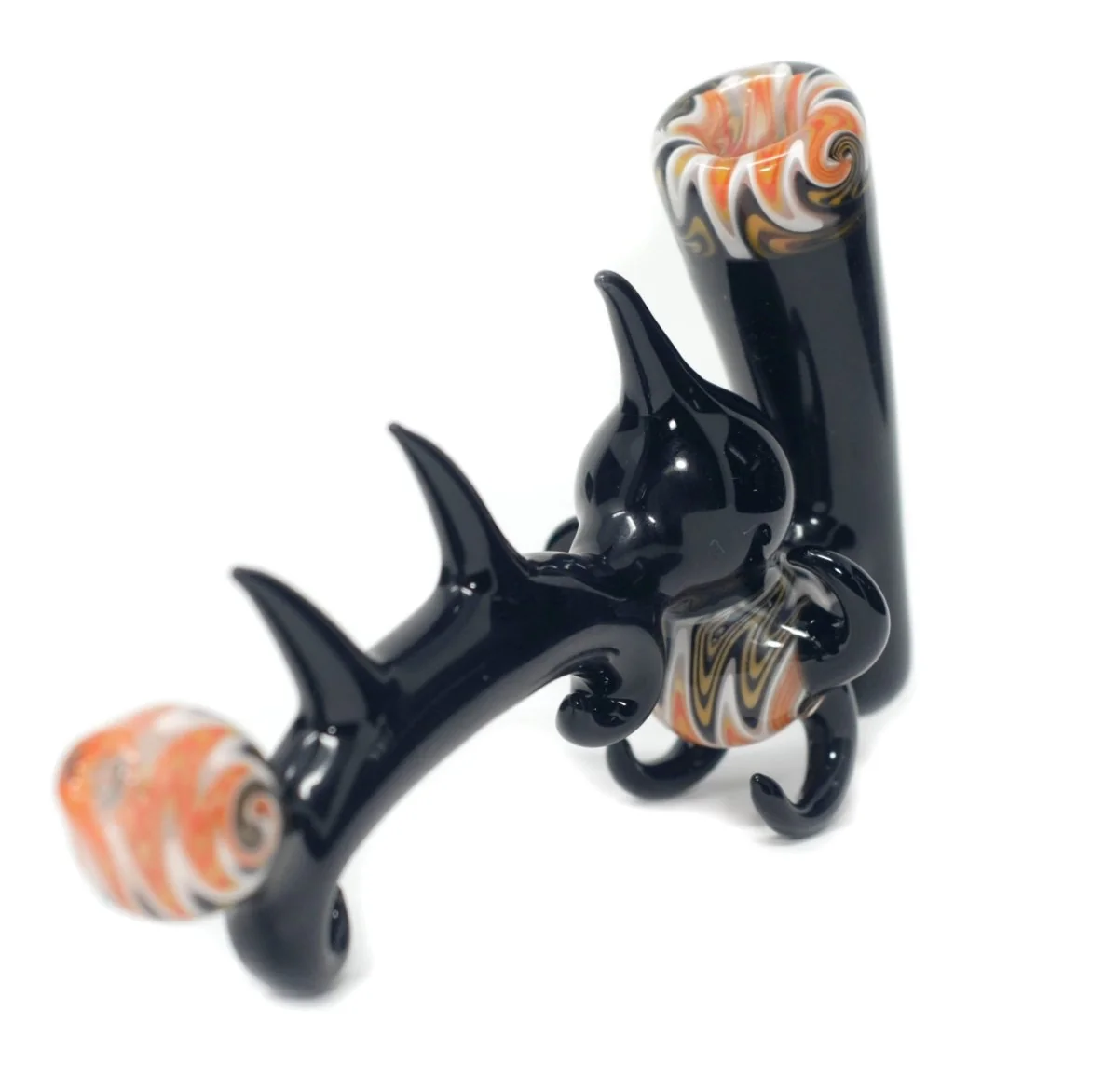7" Alien Glass Bubbler Pipe - Image 3