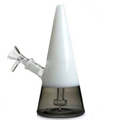 7" Cone Glass Water pipe with showerhead perc