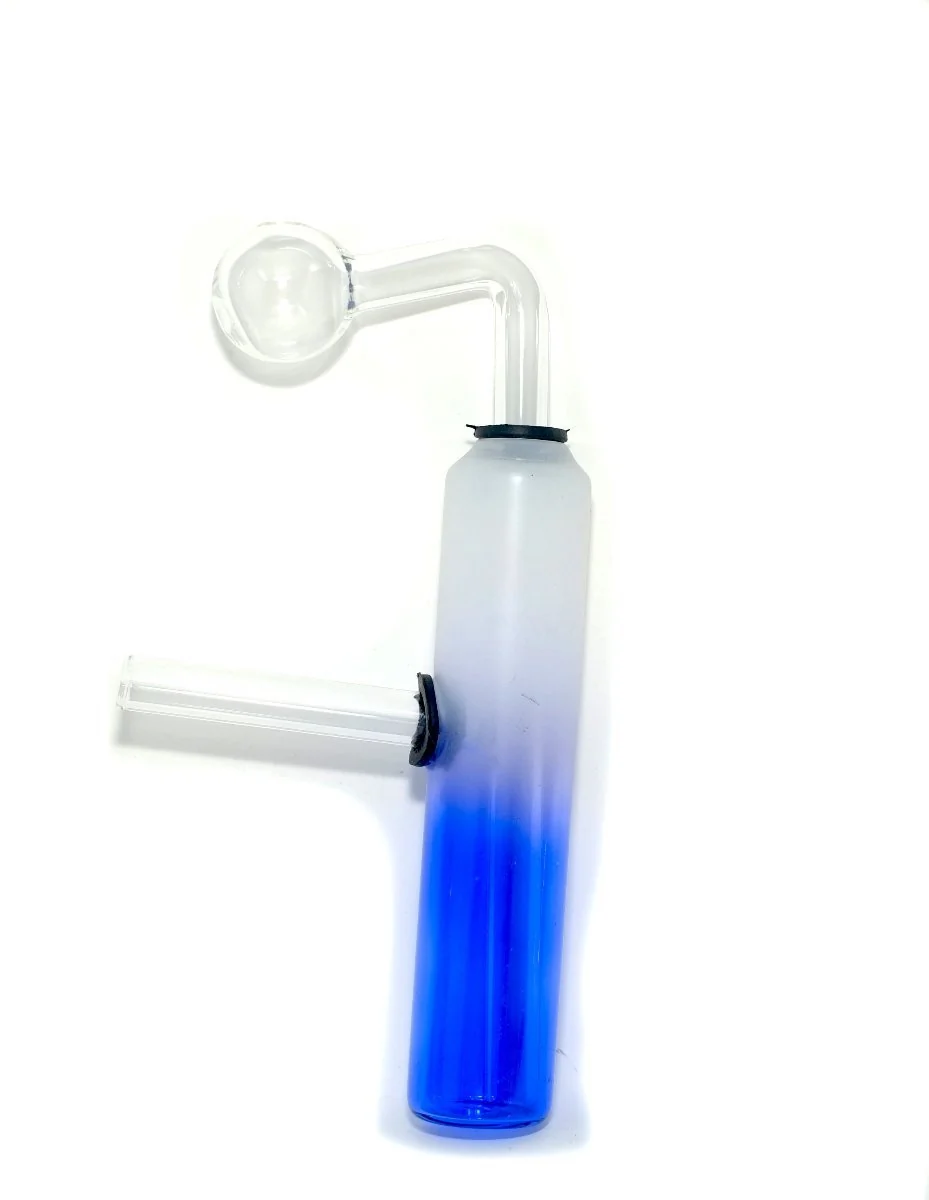 7" Glass Oil Burner Bubbler Pipe