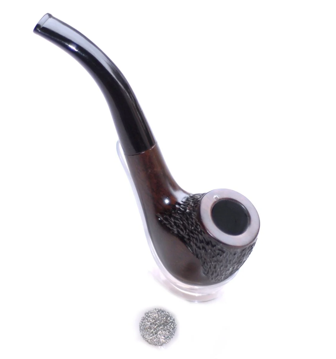 Premium rosoewood Bend Neck Tobacco Pipe Handmades - Image 3