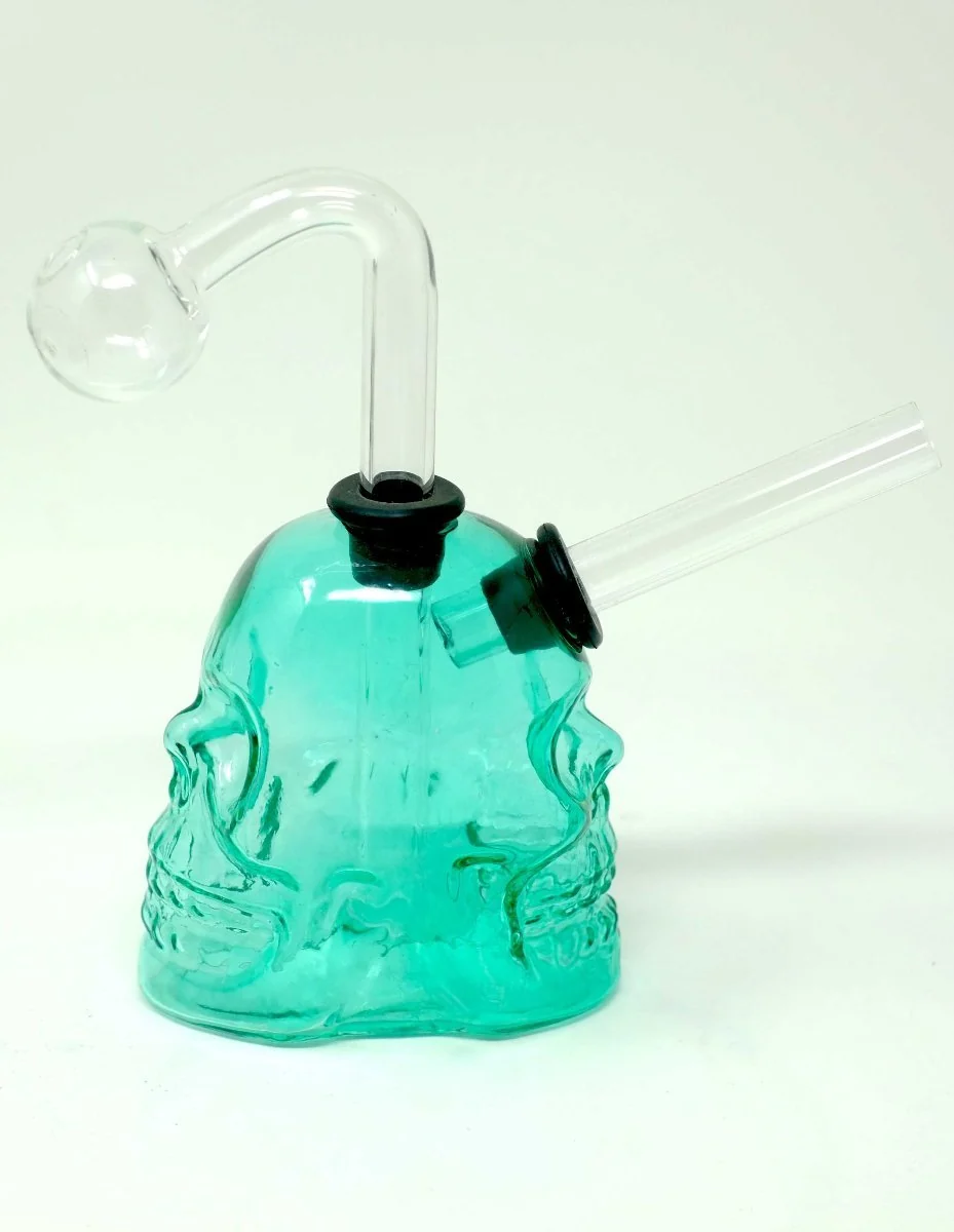 5" Glass Oil Bubbler water Pipe - Image 3