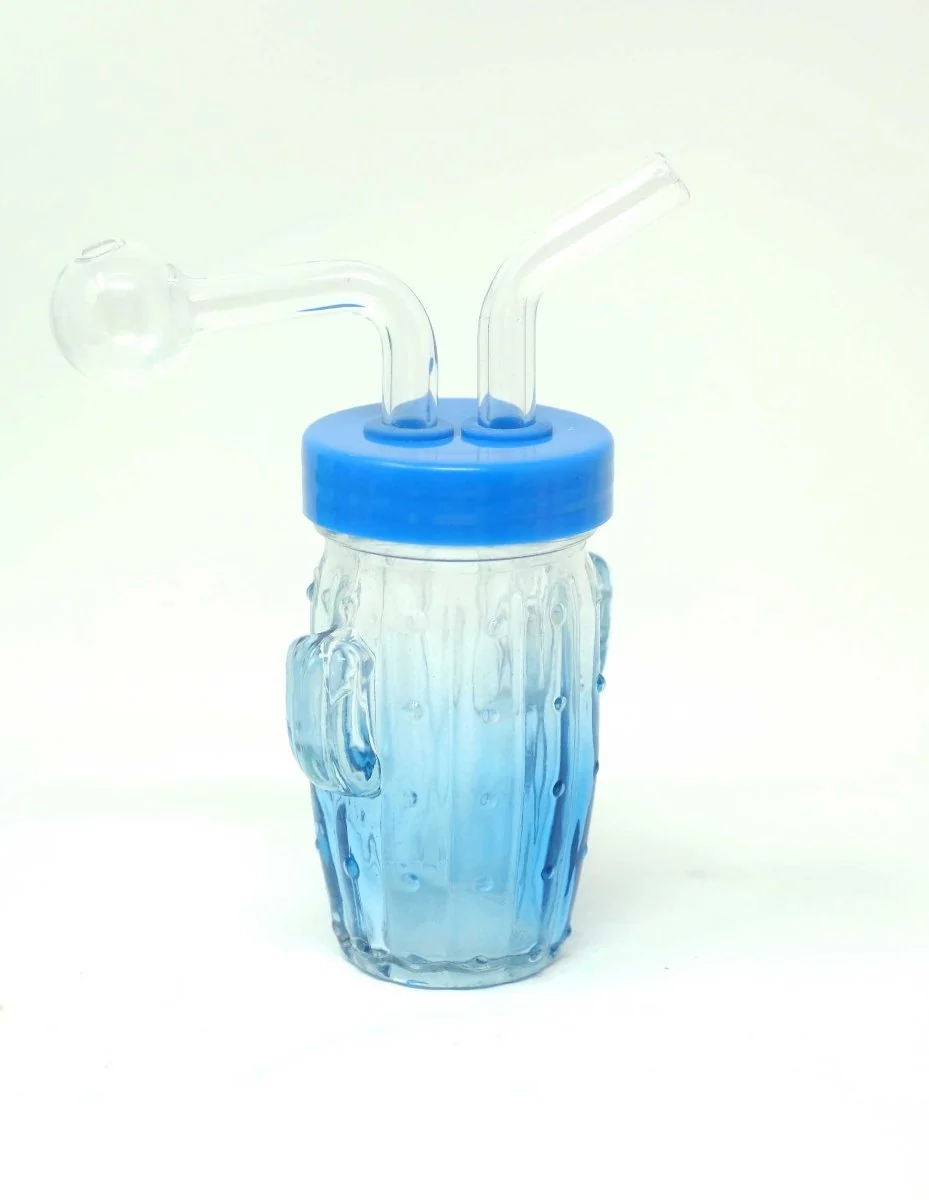 4" Glass Oil Bubbler water Pipe - Image 2