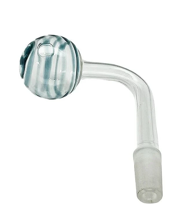 Stripe Glass on Glass Oil Burner Adapter