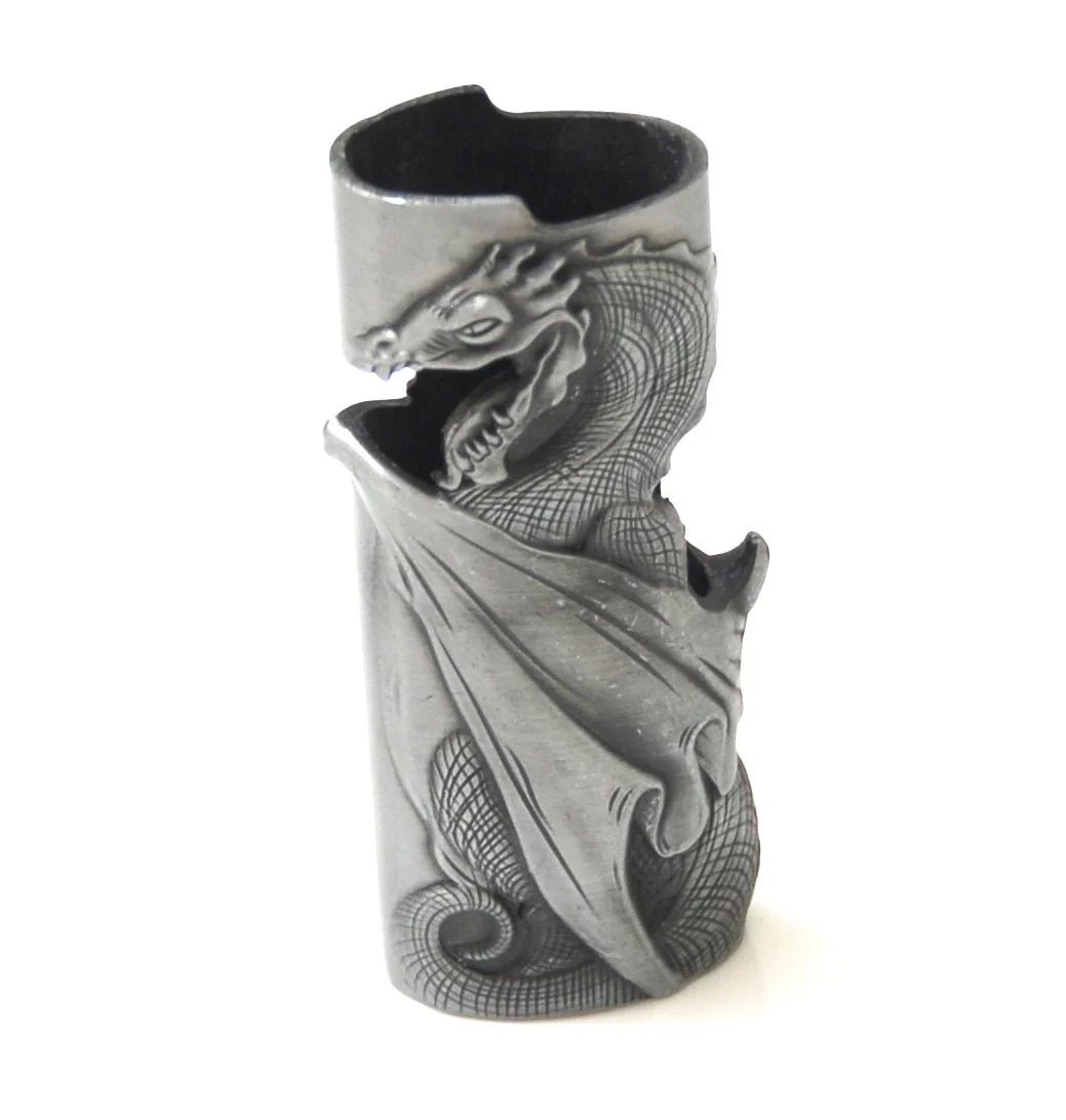 Dragon Mystic Metal Lighter Case for BIC brand Lighter, 1pc