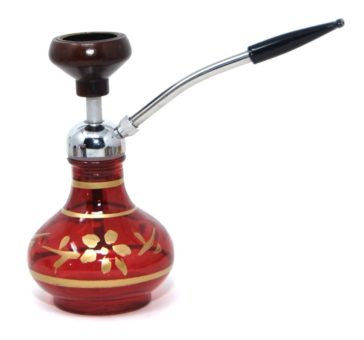 Glass Base Mini Portable Hookah Pipe - Image 3