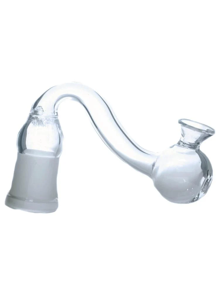 Glass Oil Burner Pipe Bowl Featuring a Funnel Attachment for Water Pipes. 2pcs - Image 4