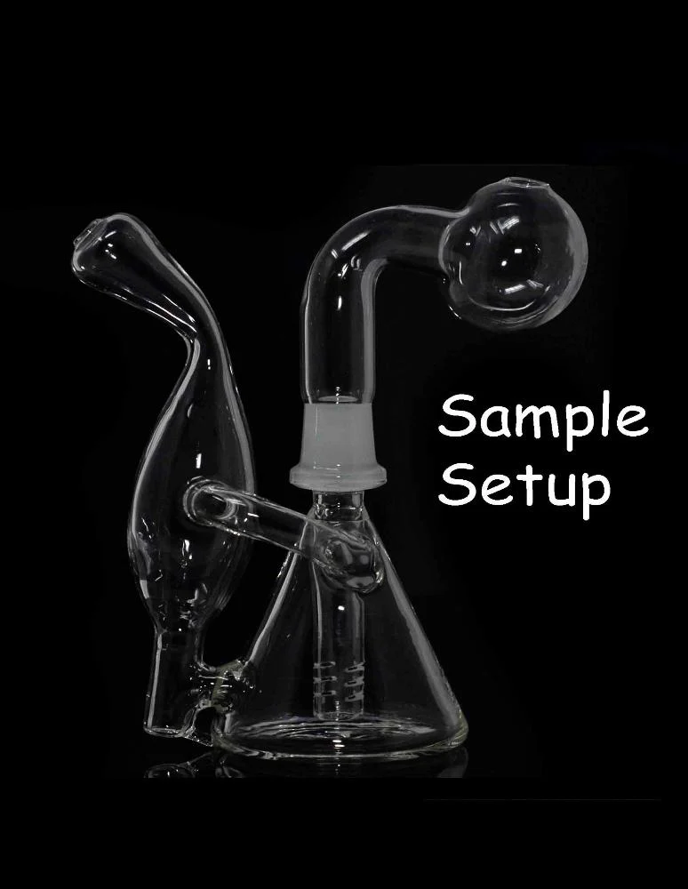 Glass on Glass Oil Burner Adapter set of 2 - Image 4