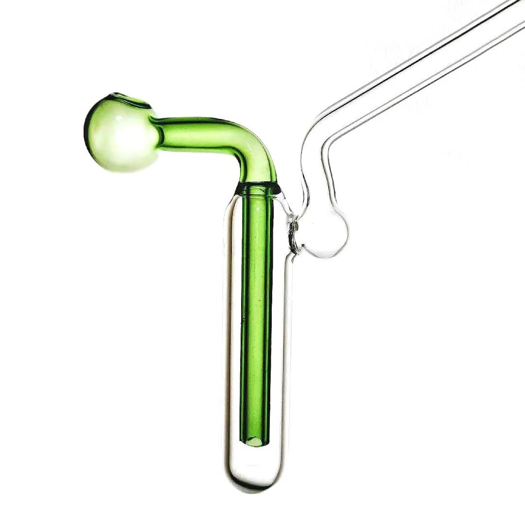 Green Glass Water Pipe Oil Burner Pipe - Image 3