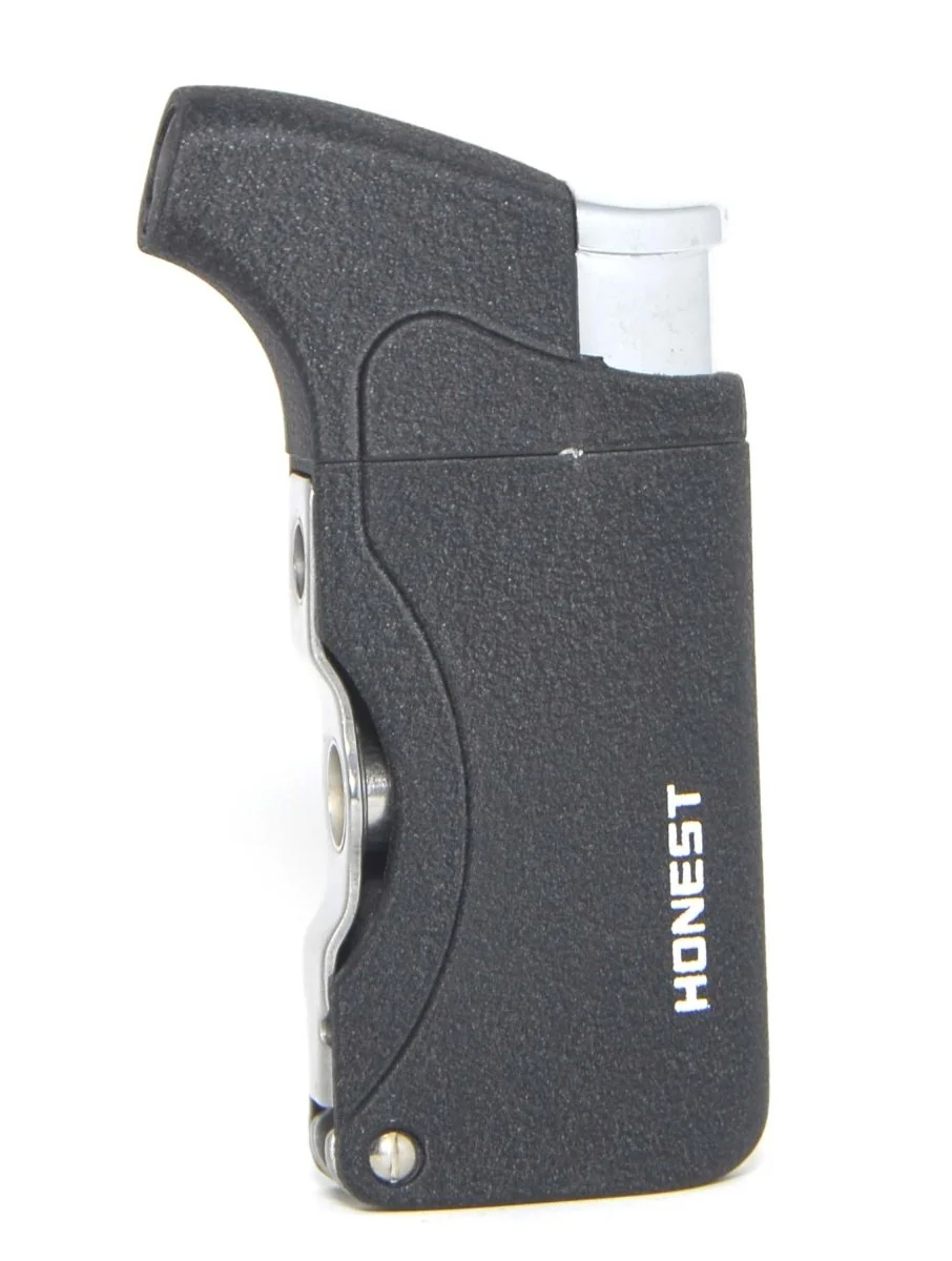 Honest  Jet Flame Butane Cigar Gas Lighter Cigar Punch - Image 2