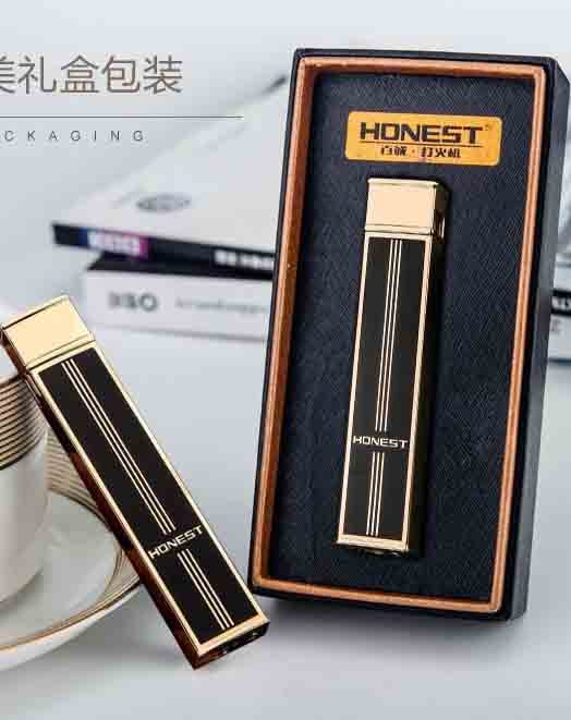 Honest Stylish Design Wheel Refilalble Butane Cigarette Lighter - Image 4