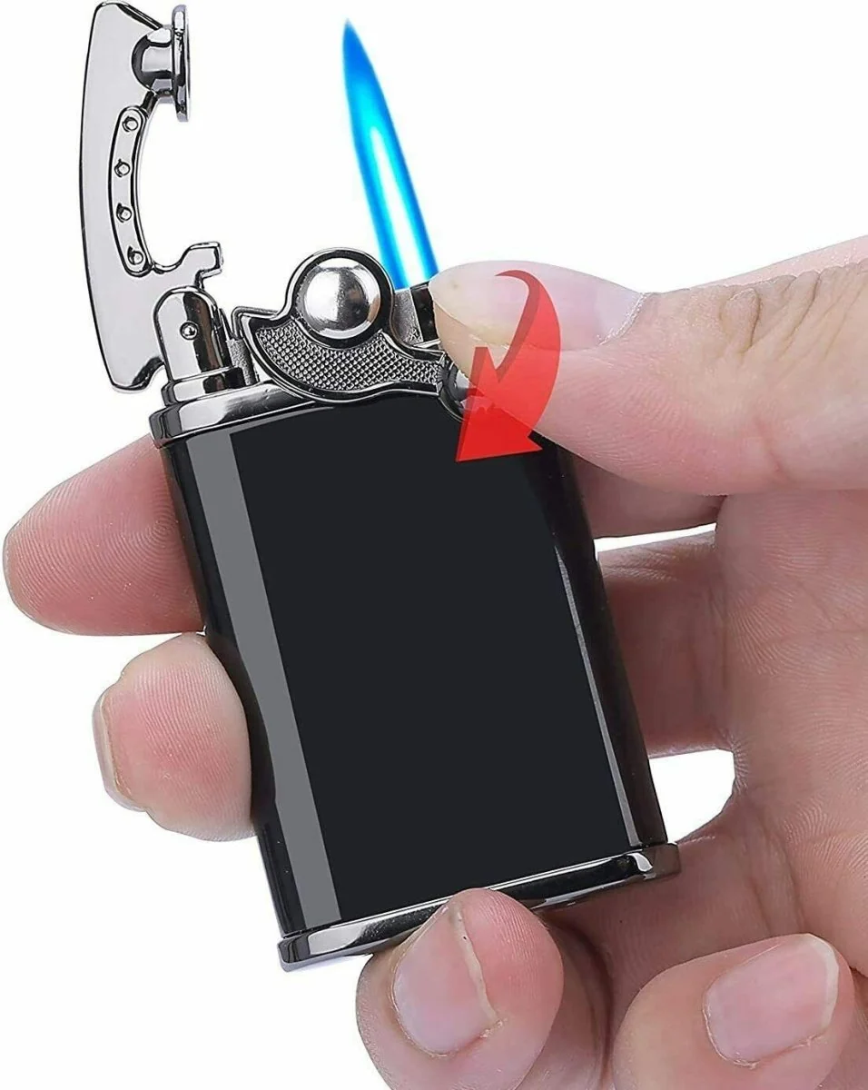 Jobon Retro Jet Flame Torch Lighter Cigar Lighter with Gift Box - Image 3