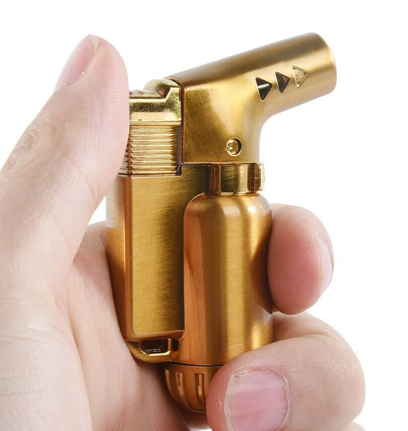 Mini Metal Lighter Single Jet Torch Pipe Lighters