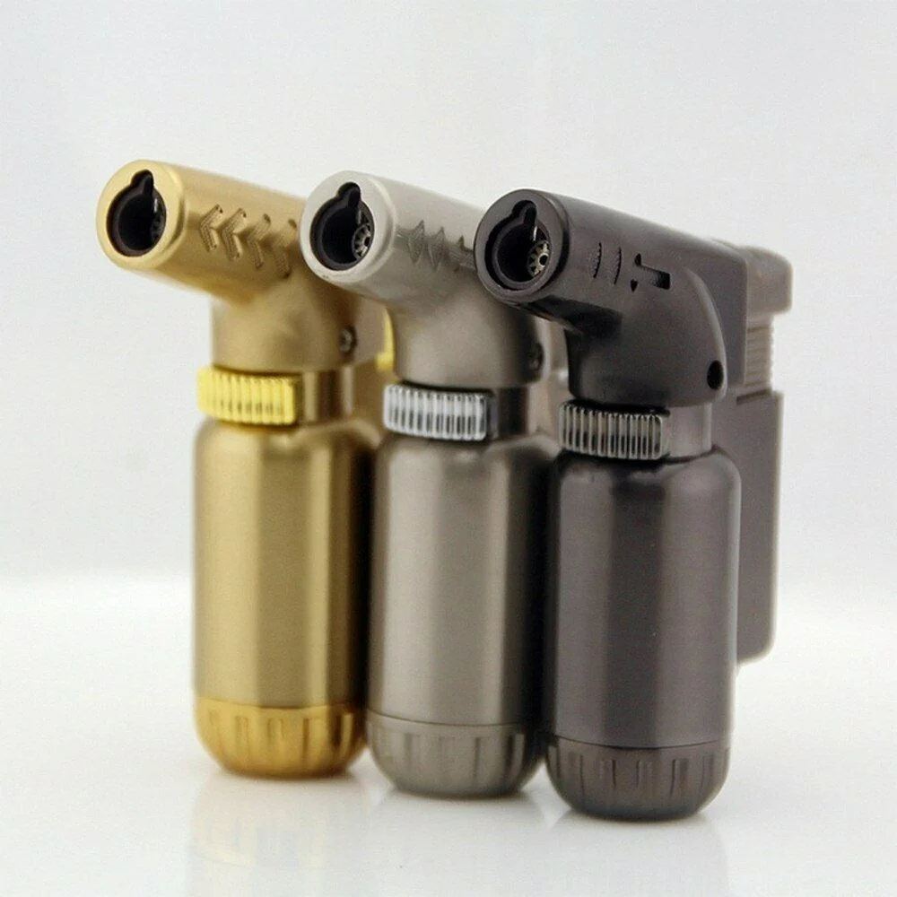 Mini Metal Lighter Single Jet Torch Pipe Lighters - Image 3