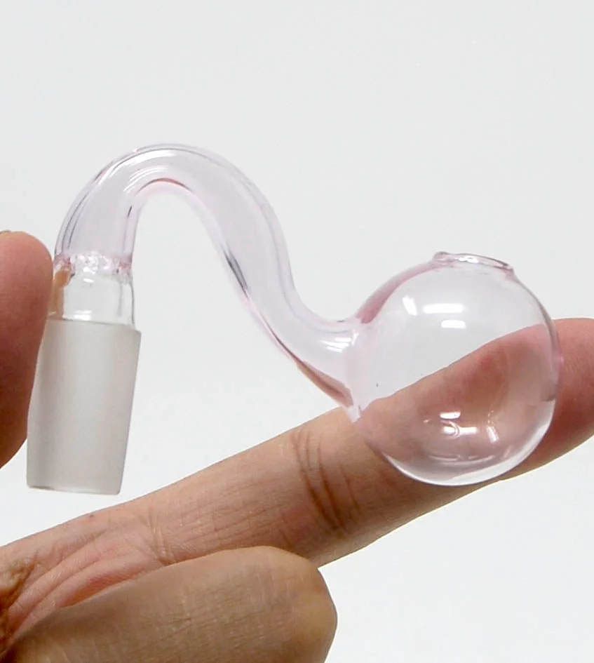 Pink Glass Oil Burner Pipe Attachment Set of 2 - Image 2