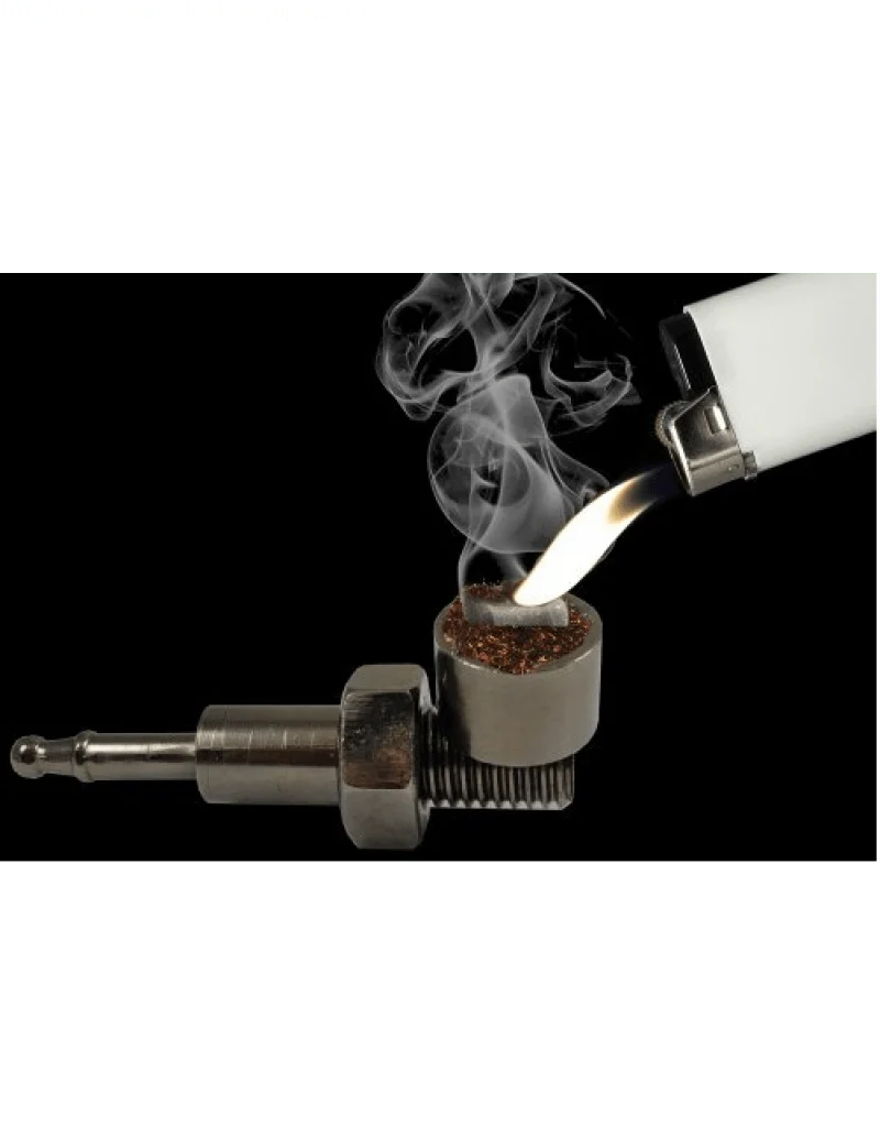 Secret Hidden Nut and Bolt Metal Tobacco Pipe - Image 3