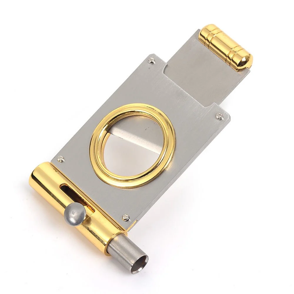 ShowJade Guillotine Cigar Cutter Sharp Blade with Hole Puncher 2 in 1 - Image 3