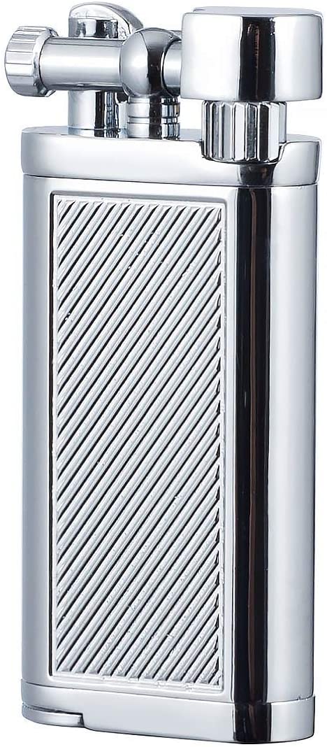 Spunk multifunctiona Antique Style Lift Arm Tobacco Pipe Cigarette Butane Lighter with Tamper & Pick - Image 2