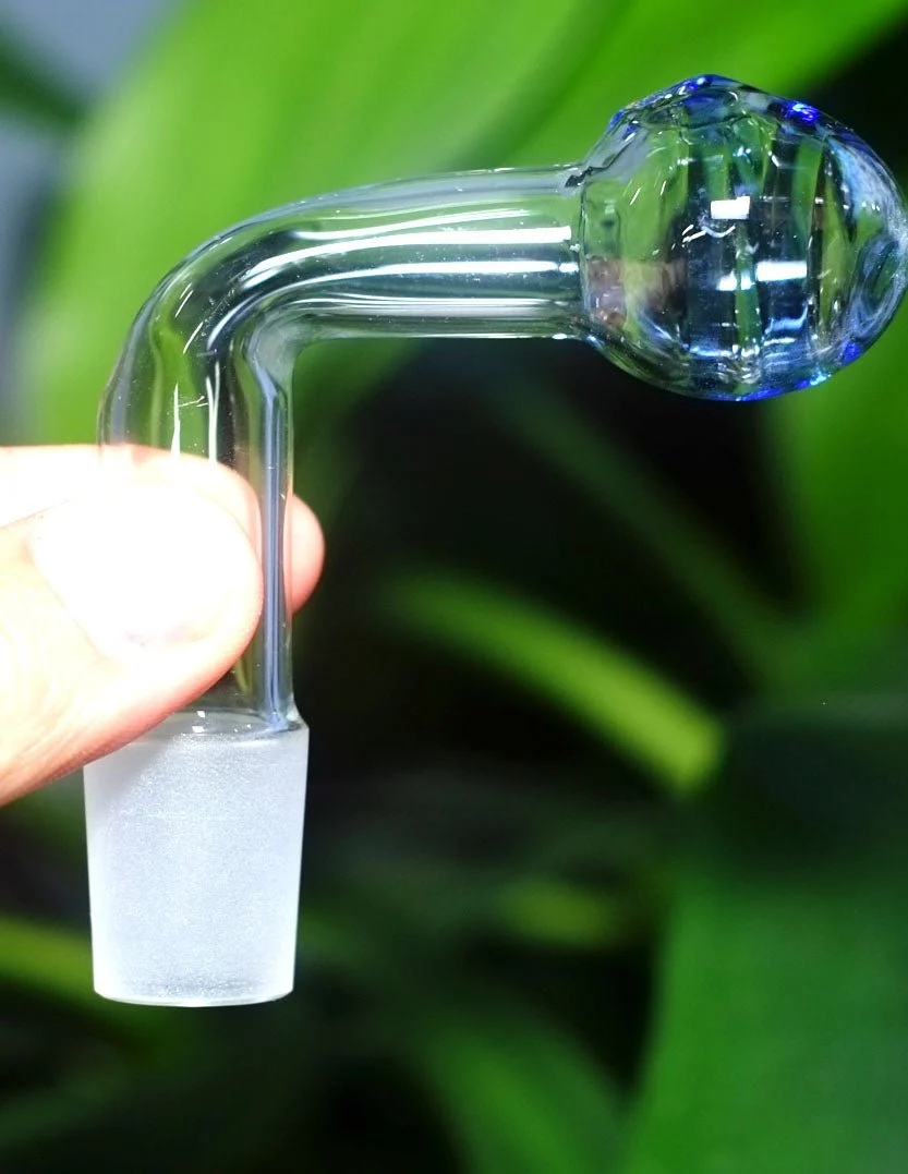 Striped Glass Oil Burner Pipe Attachment Adapters, Set of 2 pcs - Image 2