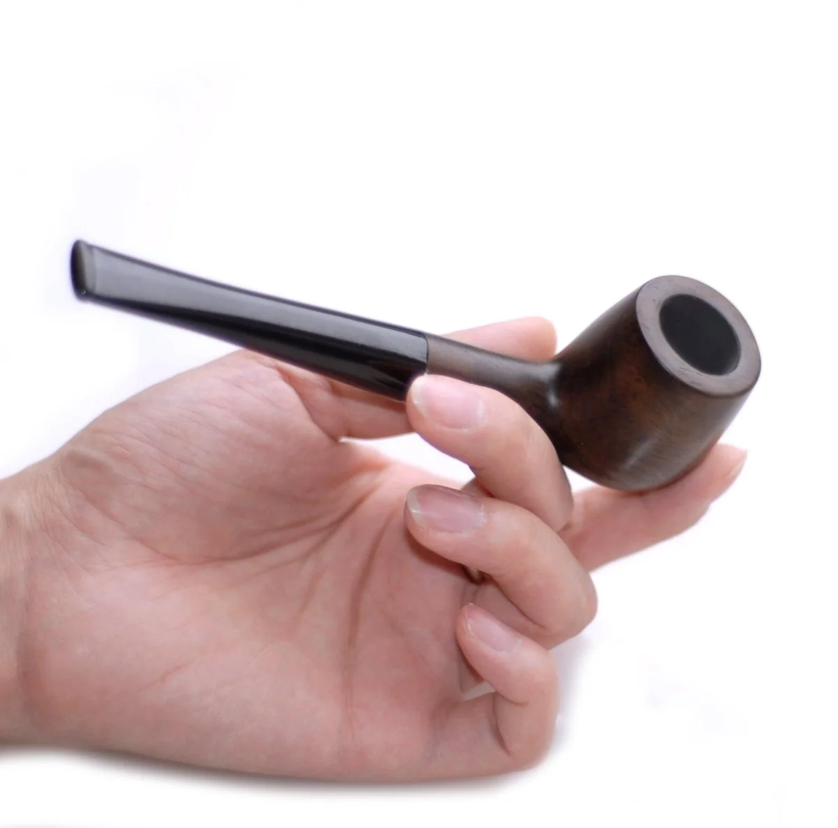 Tobacco Pipe Straight Stem Handmade